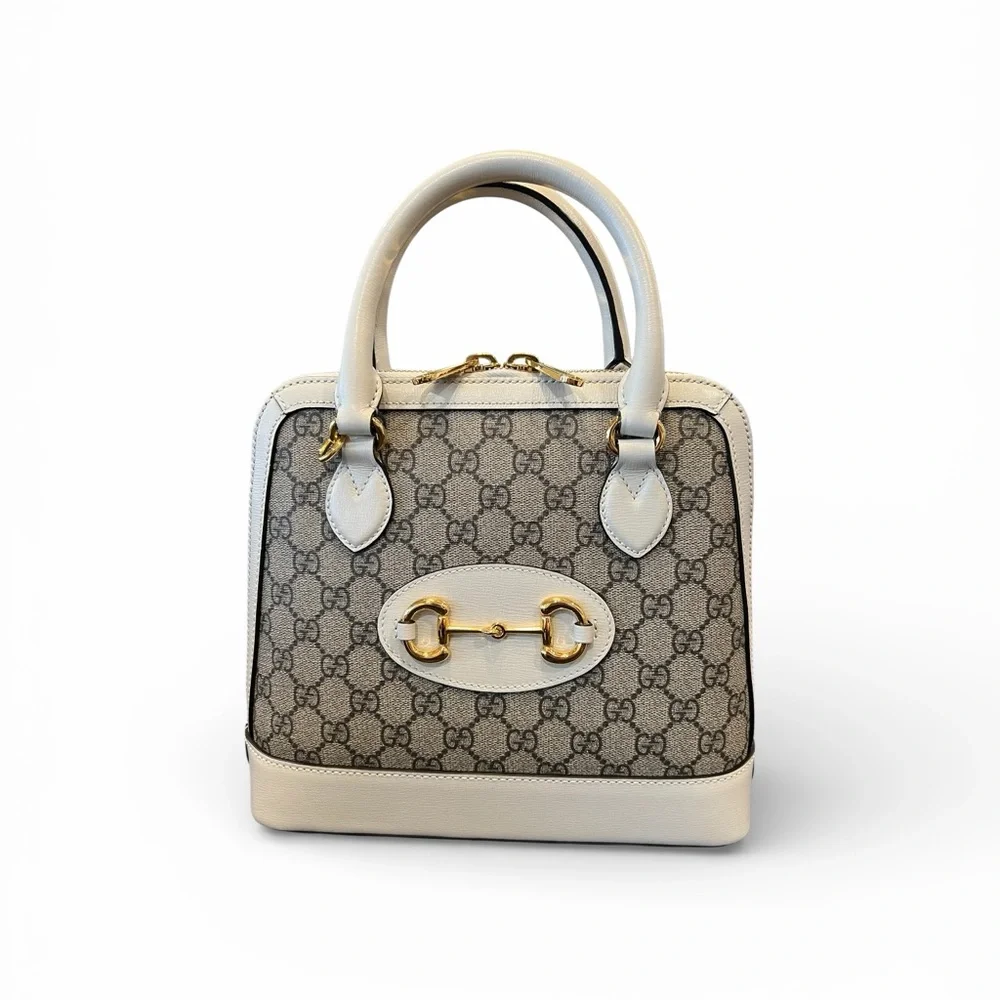 Gucci Horsebit 1955 Handbag in Beige - Picture 3 of 16
